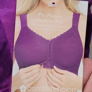 Comfort Choice The Posture Support Bra 48C Purple